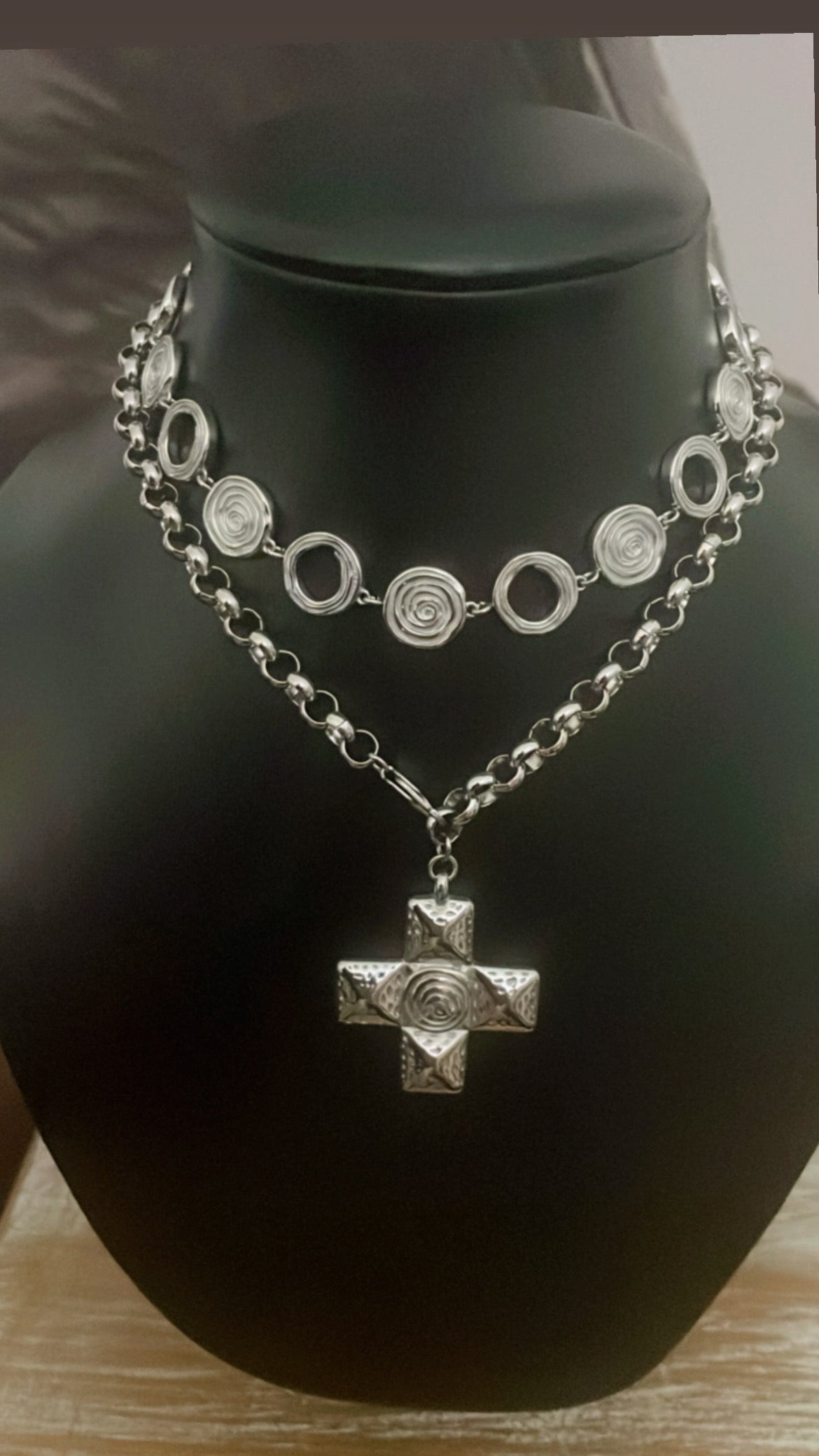 Collier de pièces de monnaie de la déesse grecque