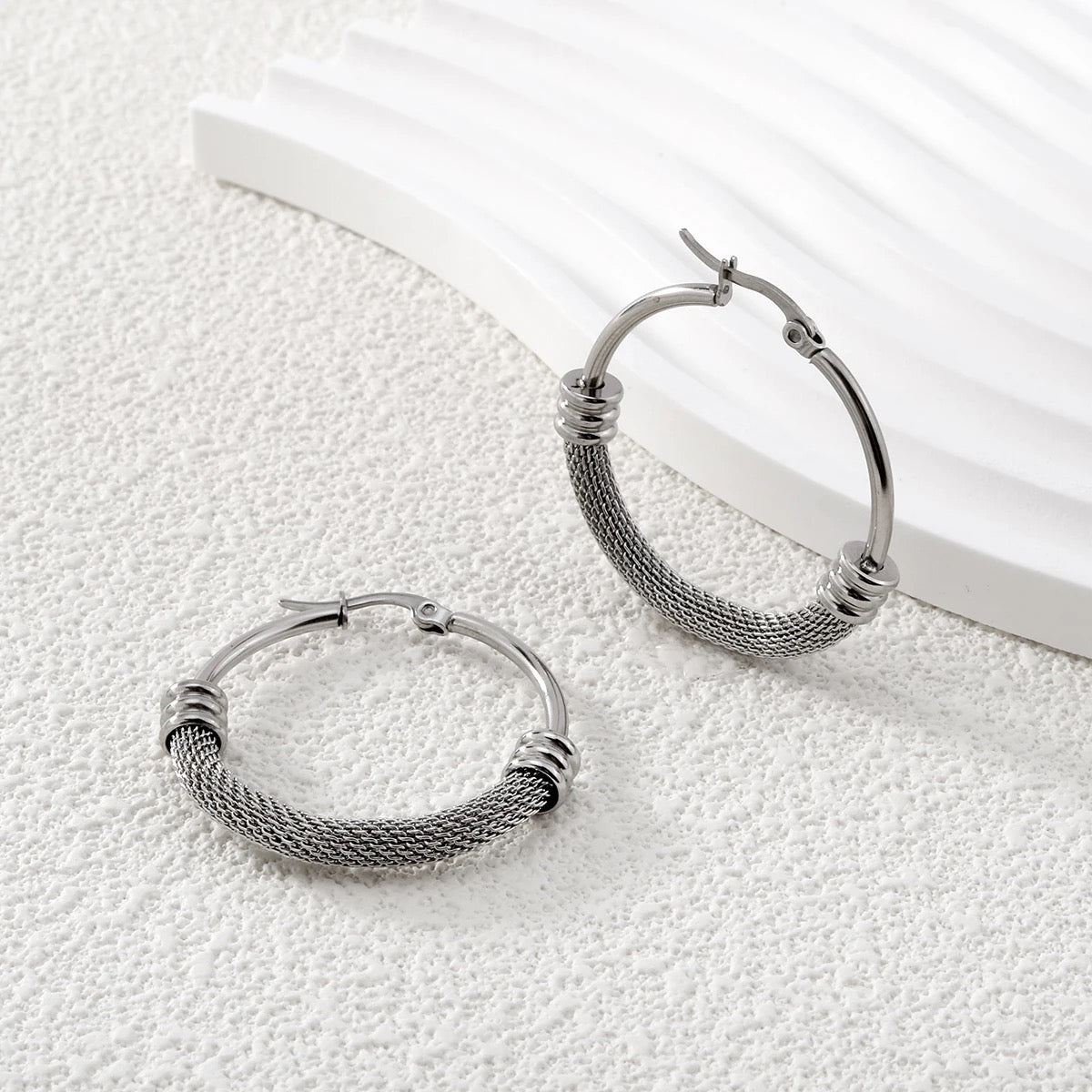 Boucles d'oreilles créoles Hali