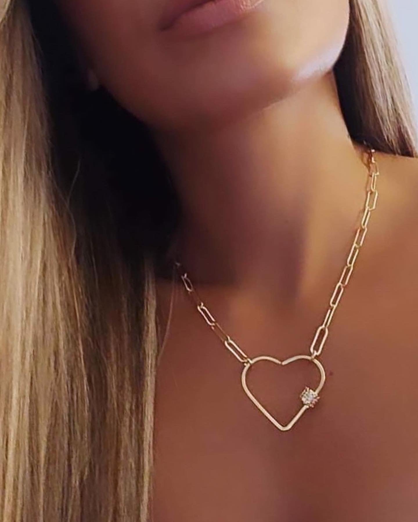 Collier de déclaration de chaîne de trombone