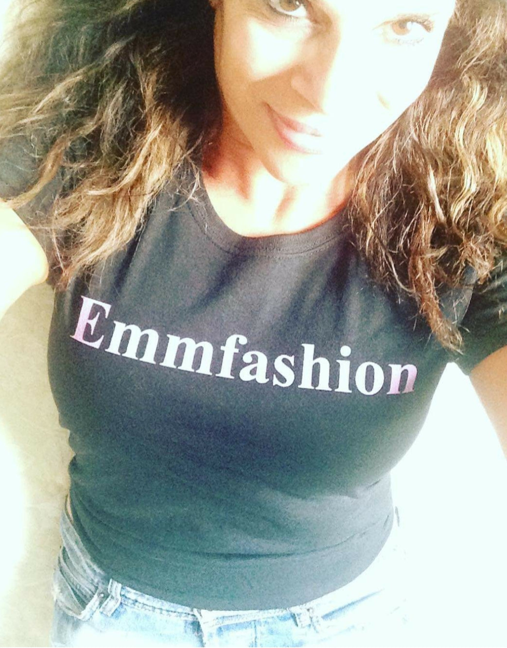 T-shirt Emmfashion noir