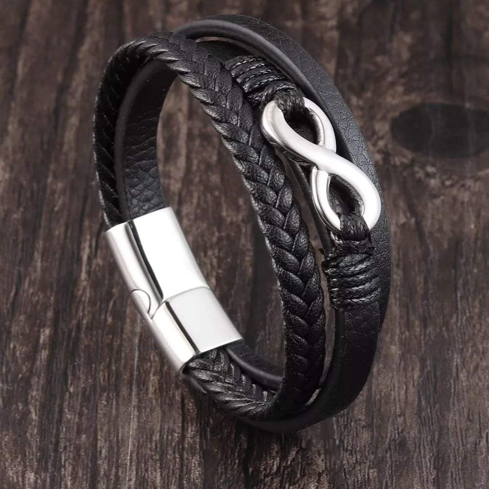 Bracelet infini pour hommes