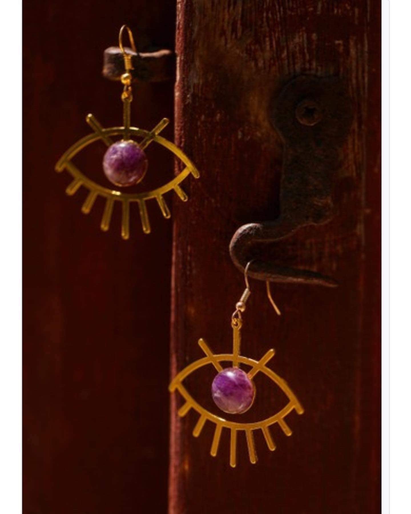 Santorini Evil Eye Earrings