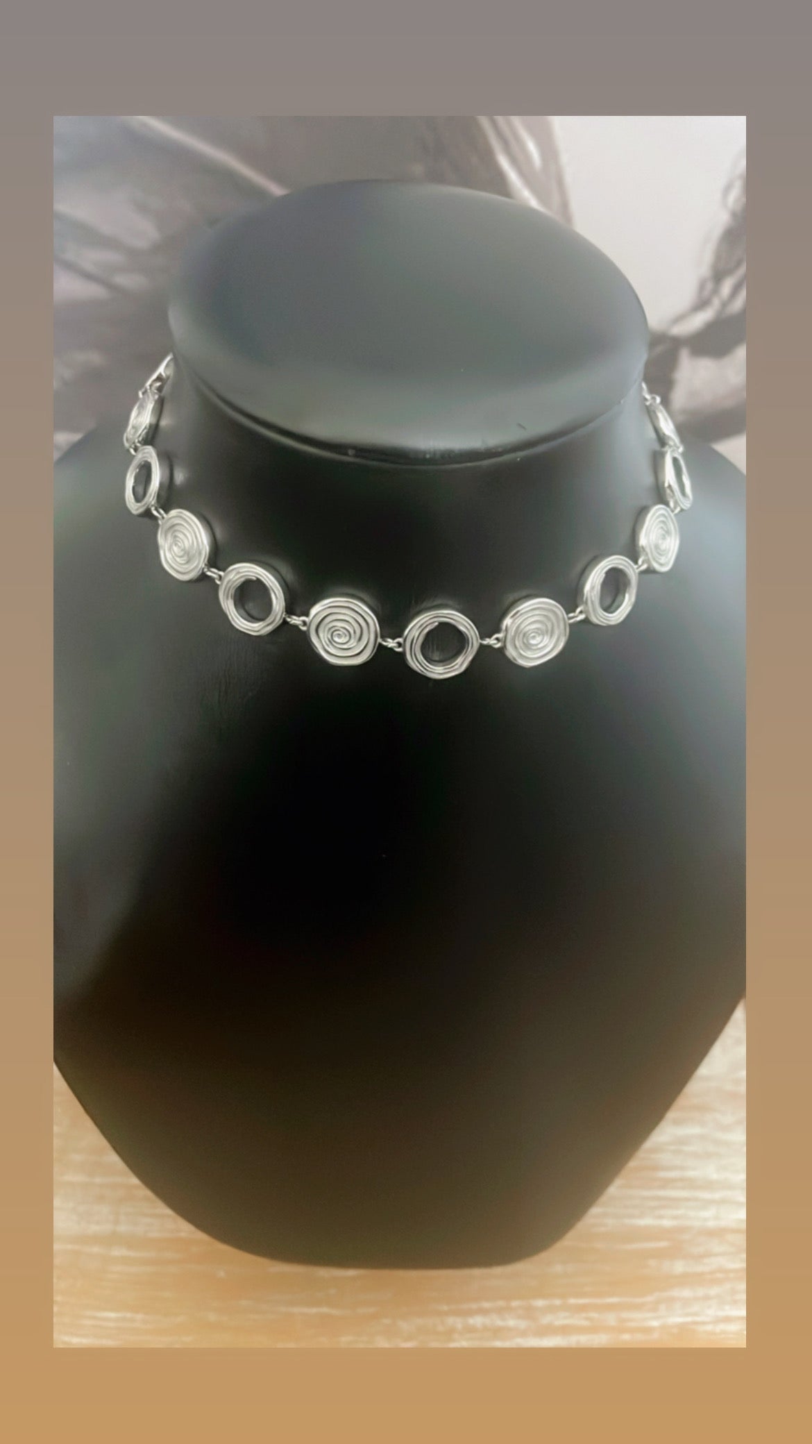 Collier de pièces de monnaie de la déesse grecque