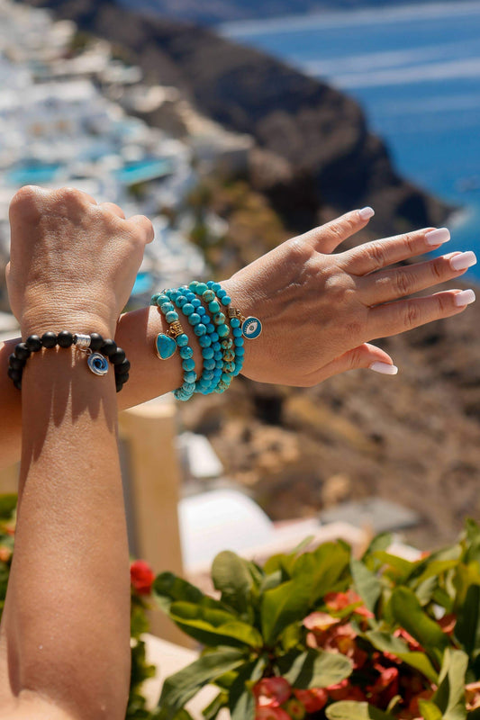 Santorini Bracelet Stack