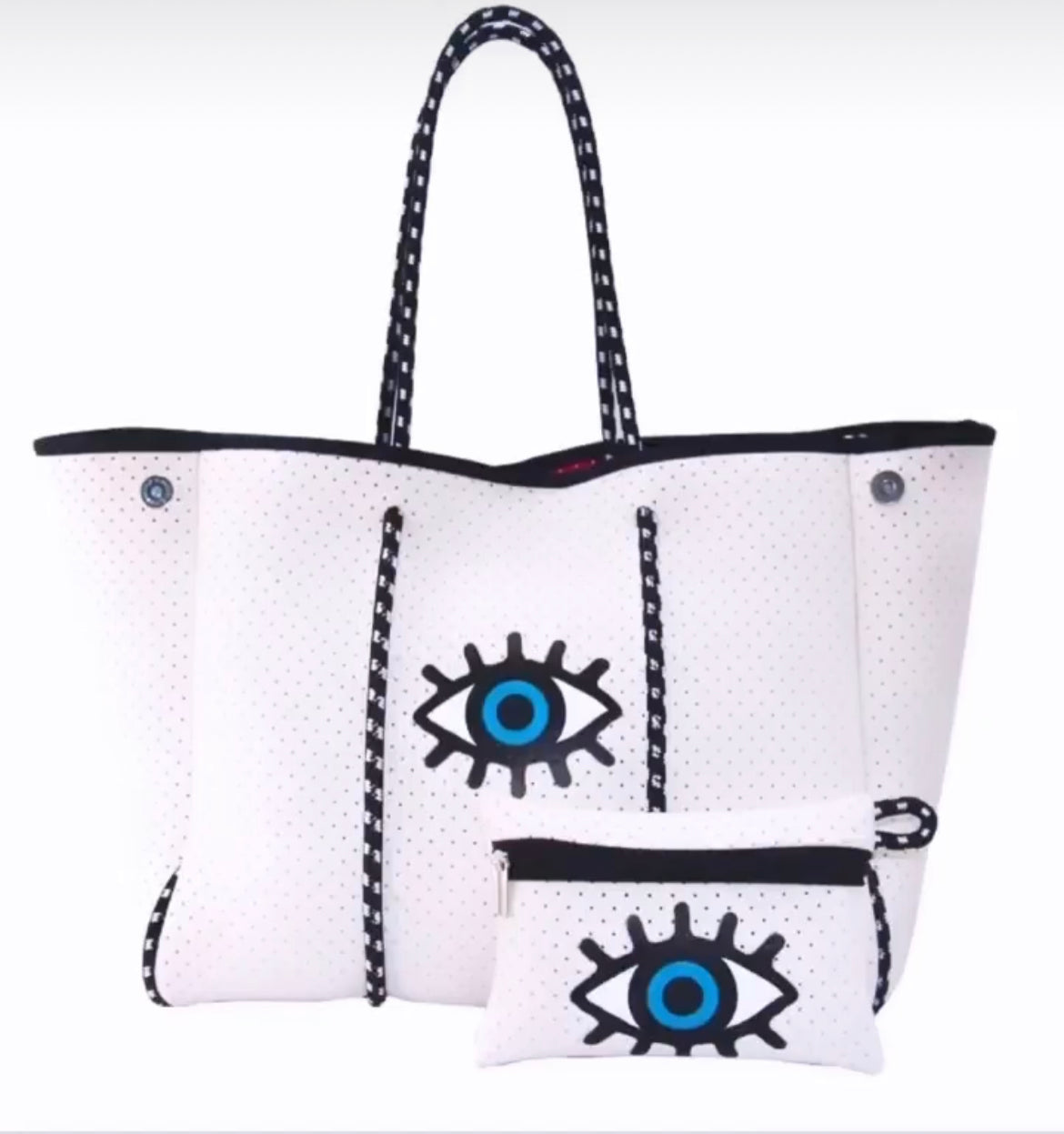 Evil Eye Beach Bag